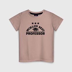 Детская футболка Лучший в мире профессор