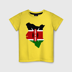 Детская футболка Кения
