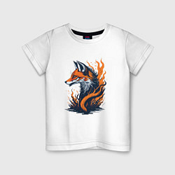 Детская футболка Burning fox