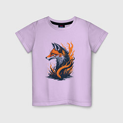 Детская футболка Burning fox