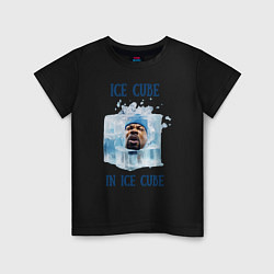 Детская футболка Ice Cube in ice cube