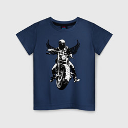 Детская футболка Biker wings