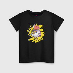 Детская футболка Chicken with glasses - Chicken Gun