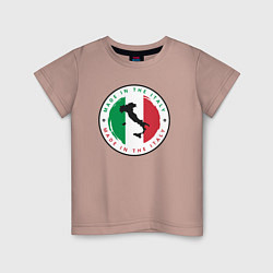 Детская футболка Сделан в Италии