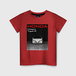 Детская футболка Honda Integra Type-R обложка