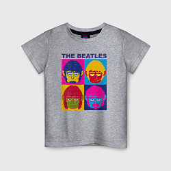 Детская футболка The Beatles color