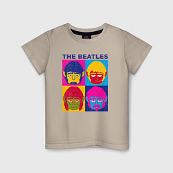 Детская футболка The Beatles color