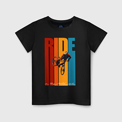 Детская футболка MTB - ride