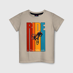 Детская футболка MTB - ride