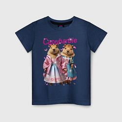 Детская футболка Капибарби - Барби
