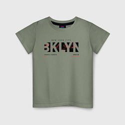 Детская футболка Brooklyn, BKLYN