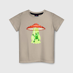 Детская футболка Лягушка НЛО