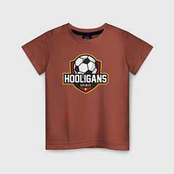 Детская футболка Футбольный хулиганский дух