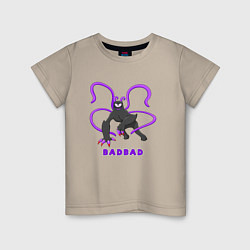 Детская футболка Badbad - монстр из Детского сада Банбана