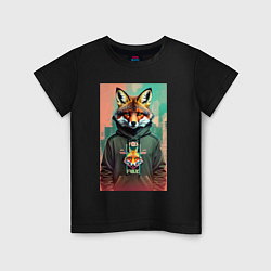 Детская футболка Dude fox - urban style