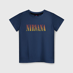 Детская футболка Nirvana logo