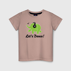Детская футболка Слоник танцуй