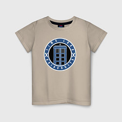 Детская футболка Time lord university