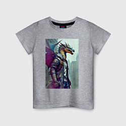 Детская футболка Urban dragon - cyberpunk