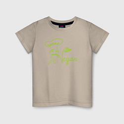 Детская футболка Vegan cook