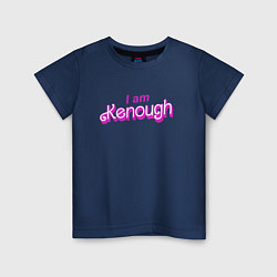 Детская футболка I am kenough barbie