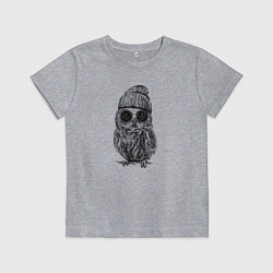 Детская футболка Сова на стиле