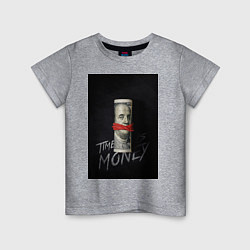 Детская футболка Time is money