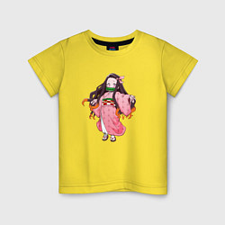 Детская футболка Незуко Комадо