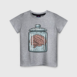 Детская футболка Мозг в банке
