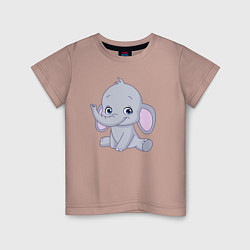 Детская футболка Милый слоненок