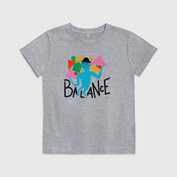 Детская футболка Баланс