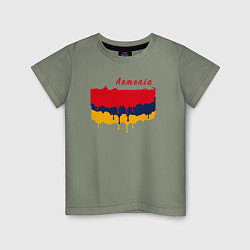 Детская футболка Flag Armenia