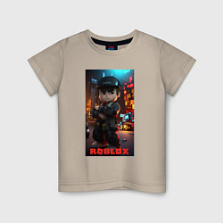 Детская футболка Roblox man