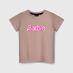 Детская футболка Барби - Фильм Логотип