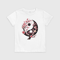 Детская футболка Скура с инь и янь