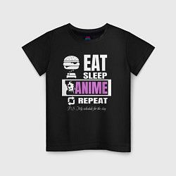 Детская футболка Аниме манга на повторе