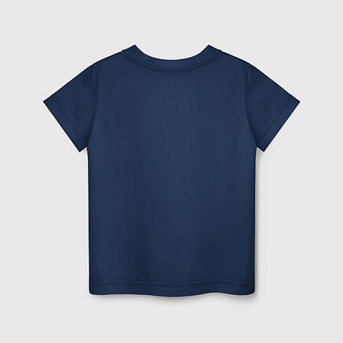 Детская футболка Нейрографика / Тёмно-синий – фото 2