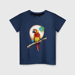 Детская футболка Яркий какаду
