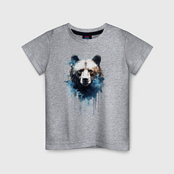 Детская футболка Граффити с медведем