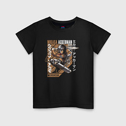 Детская футболка Mikasa Ackerman арт