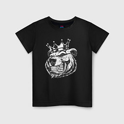 Детская футболка King bear