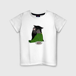 Детская футболка Кот повар