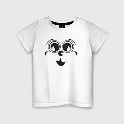 Детская футболка Смешная рожица очкарик
