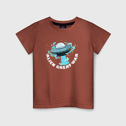 Детская футболка Alien great war