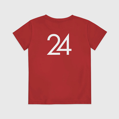 Детская футболка Легенда Коби Брайант / Красный – фото 2