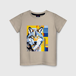 Детская футболка Волк обыкновенный