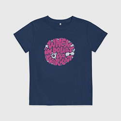 Детская футболка Когда сомневаешься иди на тренировку