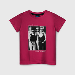 Детская футболка Depeche Mode World Violation Tour - Band Design