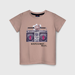 Детская футболка Depeche Mode - No Life Design