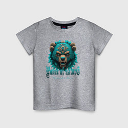 Детская футболка Магический медведь с всевидящем оком